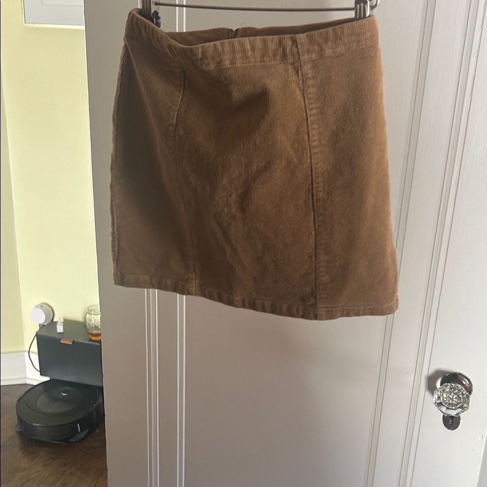Corduroy Forever 21 Mini Skirt